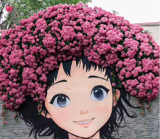 楚雄墙体彩绘-网红墙打卡