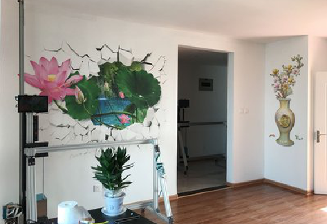 楚雄墙体彩绘相比墙纸的优势。