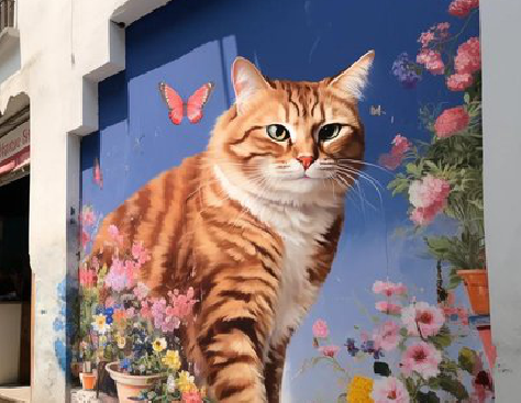 楚雄自己绘制有个性的手绘墙