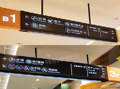 楚雄如何通过商场标识牌引导客流分布？