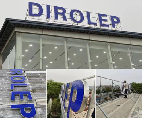 楚雄楼顶发光字安装的注意事项。